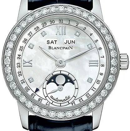 Blancpain Léman 2360-4691A-55B 34mm Stainless steel Mother-of-pearl