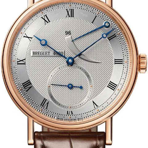 Breguet Classique 5277BR/12/9V6 38mm Rose gold Silver