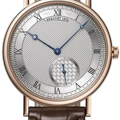 Breguet Classique 7147BR/12/9WU 40mm Rose gold Silver