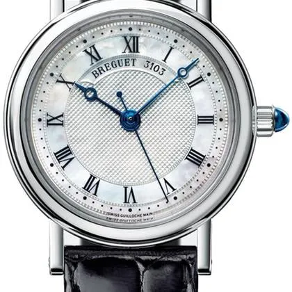 Breguet Classique 8067BB/52/964 30mm White gold White