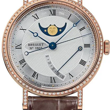 Breguet Classique 8788BR12986DD00 36mm Rose gold Silver