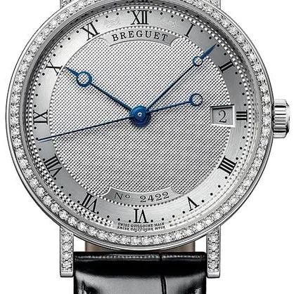 Breguet Classique 9068BB/12/976/DD00 33.5mm White gold Silver