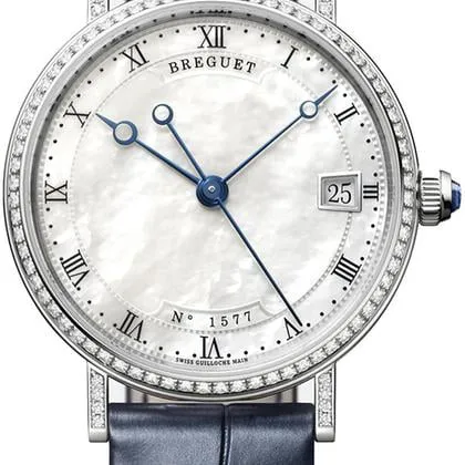 Breguet Classique 9068BB/52/976/DD00 33.5mm White gold White