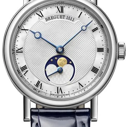 Breguet Classique 9087BB/52/964 30mm White gold White