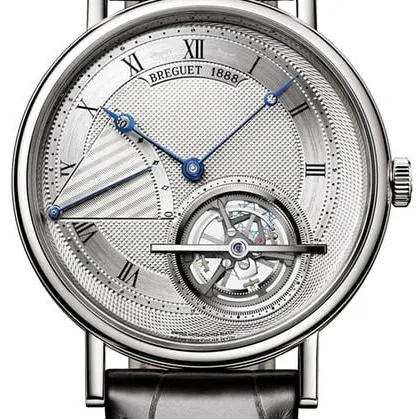 Breguet Classique Complications 5377PT/12/9WU 42mm Rose gold Silver