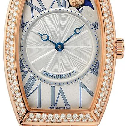 Breguet Héritage 8861BR/11/RB0/D000 25mm Rose gold Silver and White