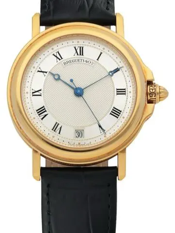 Breguet Marine 3400BA 35.5mm Yellow gold and 18k yellow gold Guilloché