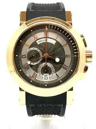 Breguet Marine 5827BR/Z2/5ZU 42mm 18K Rose Black 3