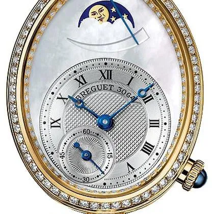 Breguet Reine de Naples 8908BA52J20D000 28.5mm Yellow gold Mother-of-pearl