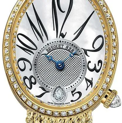 Breguet Reine de Naples 8918BA/58/J39.D00D 28.5mm Yellow gold White