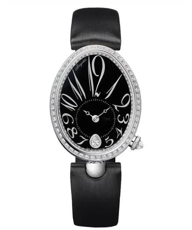 Breguet Reine de Naples 8918BB/2N/764/D00D 28.45mm White gold Black