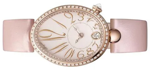 Breguet Reine de Naples 8918BR/2C/364/D00D 36.5mm Rose gold Pink