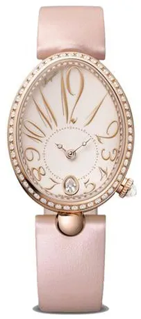 Breguet Reine de Naples 8918BR/2C/364/D00D 36.5mm Rose gold Pink