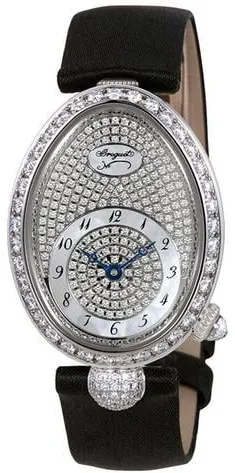 Breguet Reine de Naples 8928BB/8D/844.DD0D 25mm White gold and 18k white gold and Diamond Mother-of-pearl