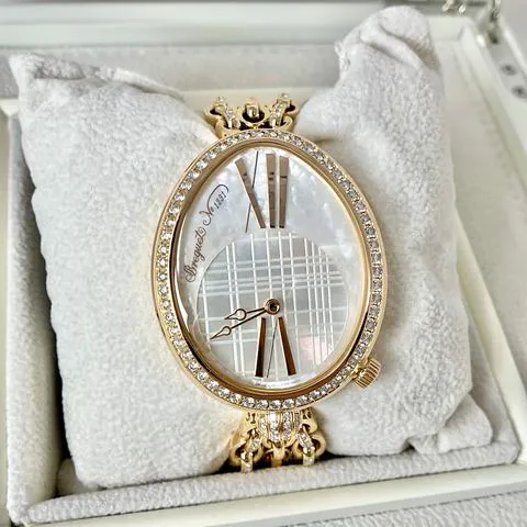 Breguet Reine de Naples 8965 35mm Rose gold Mother-of-pearl