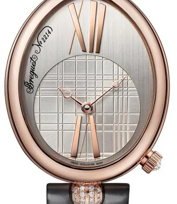 Breguet Reine de Naples 8968BR/11/986 0D00 35mm Rose gold Silver