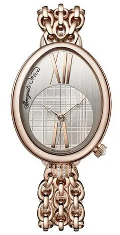 Breguet Reine de Naples 8968BR11J500D00 34.95mm Rose gold Silver