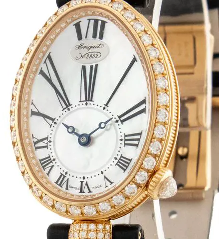 Breguet Reine de Naples 33mm Rose gold Mother-of-pearl 4