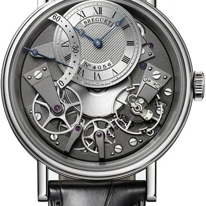 Breguet Tradition 7097BB/G1/9WU 40mm White gold Silver