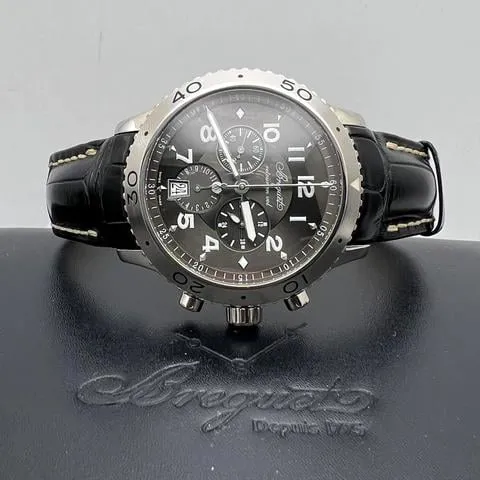 Breguet Type XX - XXI - XXII 3810ST/92/9ZU 43mm Stainless steel Grey