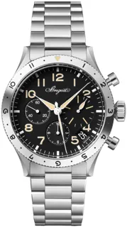 Breguet Type XX 2067ST/92/SW0 Stainless steel Black