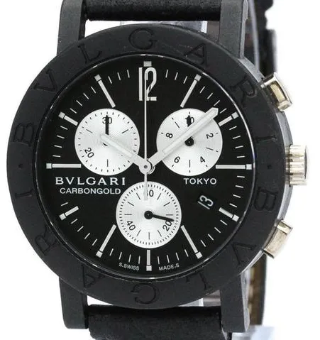 Bulgari Bulgari BB 38 CL CH 38mm Carbon fiber Black