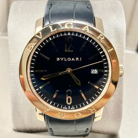 Bulgari Bulgari BBP39BGL 39mm Rose gold Black