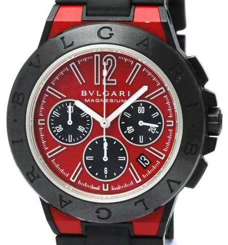 Bulgari Diagono DG42SMCCH 42mm Ceramic Red