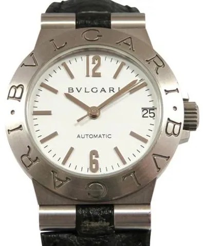 Bulgari Diagono LCV29WSLD 29mm Stainless steel White