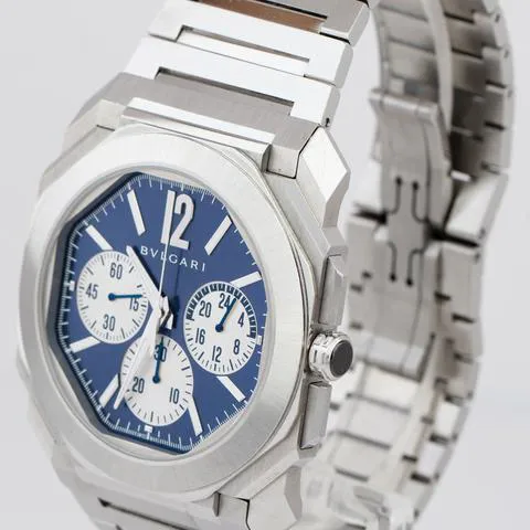 Bulgari Octo 103467 43mm Stainless steel Blue 1