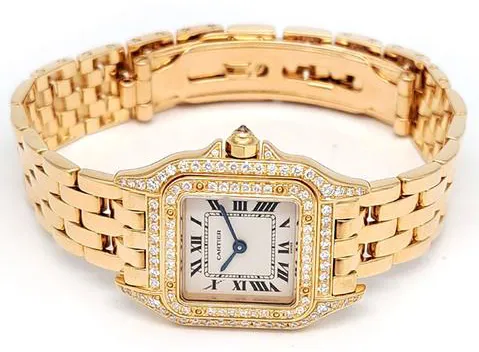 Cartier Panthère WF3072B9 22mm Yellow gold White 1