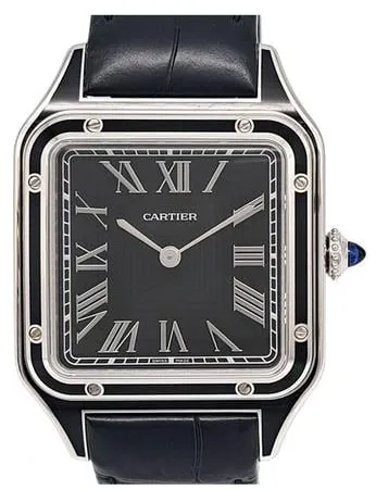 Cartier Santos Dumont WSSA0046 31mm Stainless steel Black