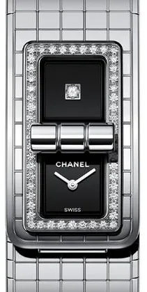 Chanel Boy-Friend H5145 38.1mm Stainless steel Black