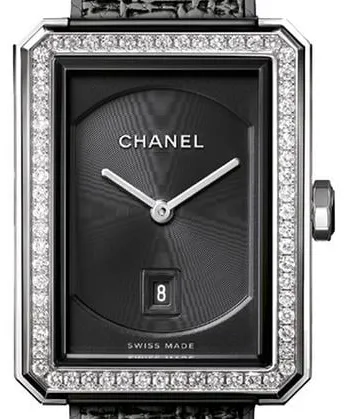 Chanel Boy-Friend H5318 26.5mm Stainless steel Black