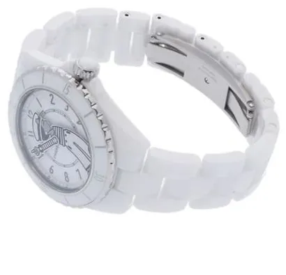 Chanel Mademoiselle H7481 38mm Ceramic White 5