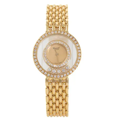 Chopard Happy Diamonds 4119/1 23mm Yellow gold and Diamond Gold