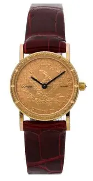 Corum Coin Watch 23mm Yellow gold Gold