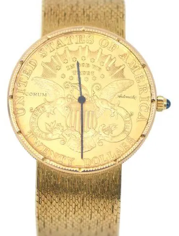 Corum Coin Watch 35mm Yellow gold Gold