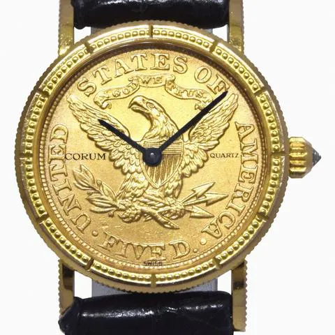 Corum Coin Watch 1907 24.5mm Yellow gold Gold