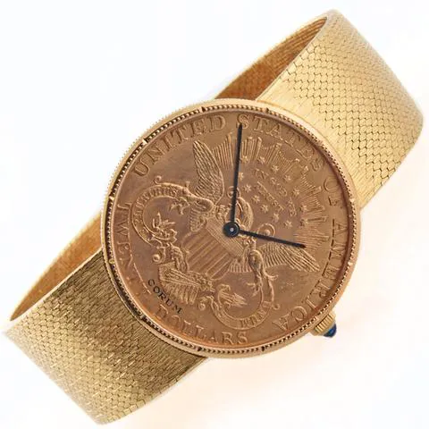 Corum Coin Watch 34.5mm Yellow gold Gold