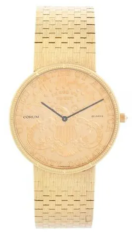 Corum Coin Watch 35mm Yellow gold Gold(solid)