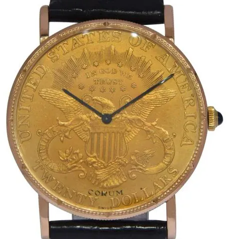 Corum Coin Watch 1879 34.5mm Yellow gold Gold