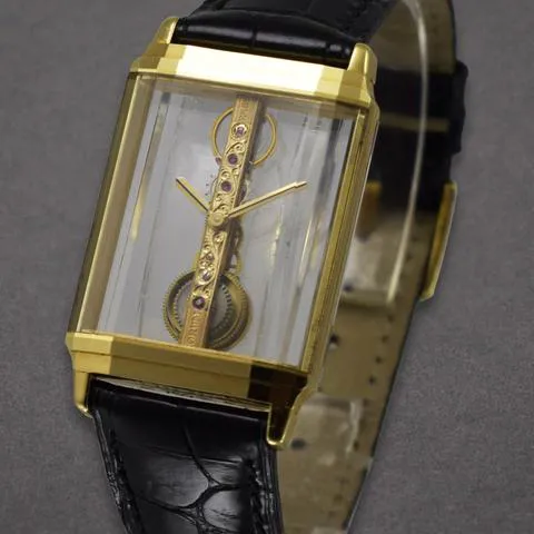 Corum Golden Bridge 113.550.56 25mm Yellow gold Skeletonized