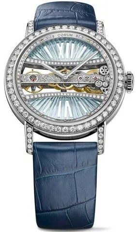 Corum Golden Bridge B113/03169 39mm White gold Blue