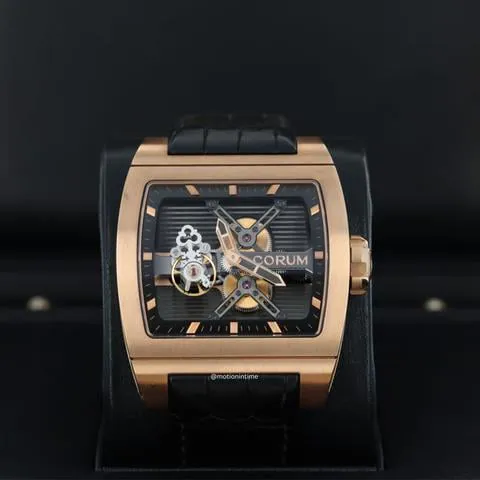 Corum Ti-Bridge 022.710.55/0F01-0000 42mm Rose gold Skeletonized