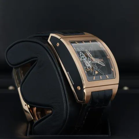 Corum Ti-Bridge 022.710.55/0F01-0000 42mm Rose gold Skeletonized 6