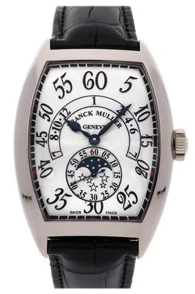 Franck Muller Cintree Curvex 8880 H IR L 39mm White gold Silver