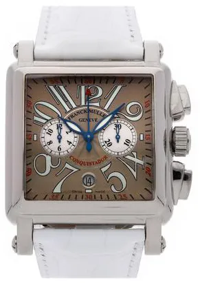 Franck Muller Conquistador Cortez 10000CC 41mm White gold Bronze