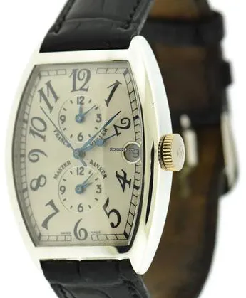 Franck Muller Master Banker 5850 MB 32mm Yellow gold Silver