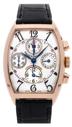 Franck Muller Master Banker 7850CCMBCHRONOBA 36mm Rose gold Silver